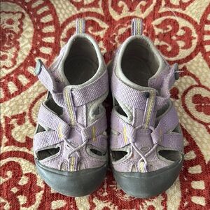KEEN Lilac Kids Sandals with Velcro